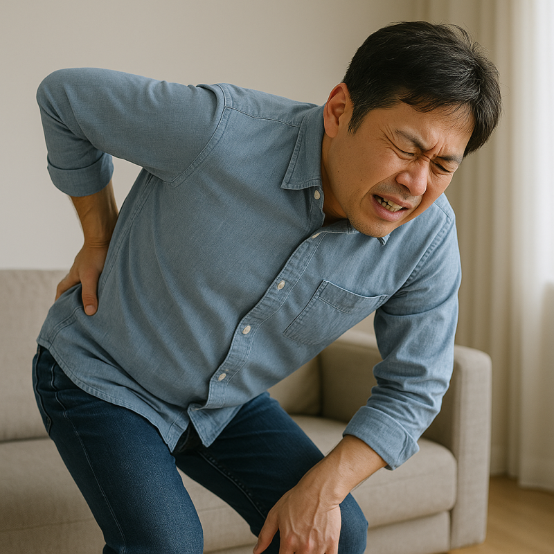 【静岡市】ぎっくり腰を最短で治すには?「安静」では改善しにくい。動けないほどの痛みの原因と、再発させない根本治療